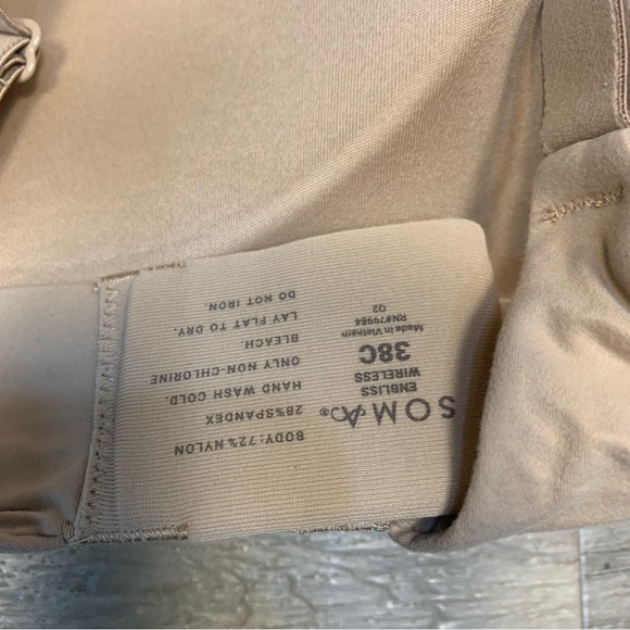 Soma Enbliss Wireless T Shirt Comfort Bra - Picture 6 of 9